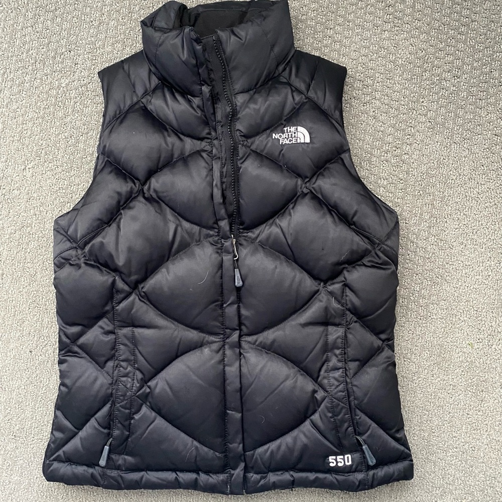 Black North Face Vest